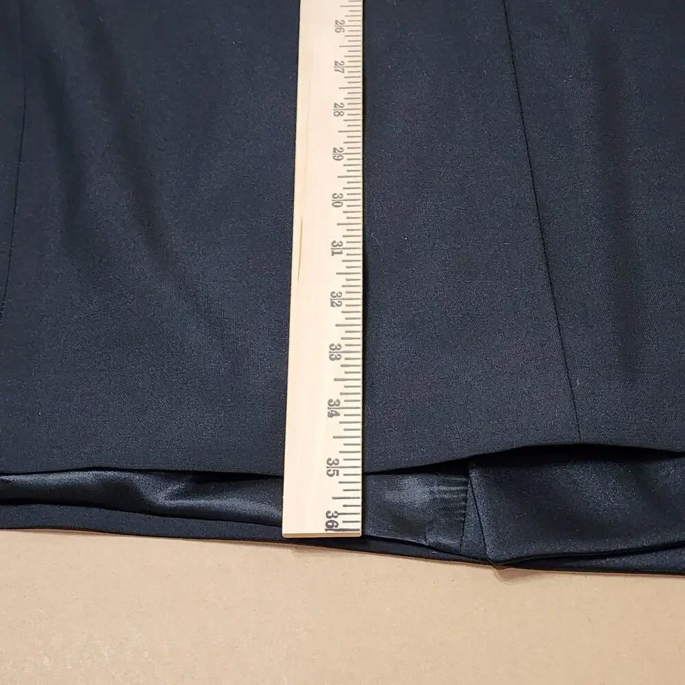 Vito Rufolo Suit Jacket Mens EU 52 Black Wool Tuxedo Shawl Lapel Made In Italy